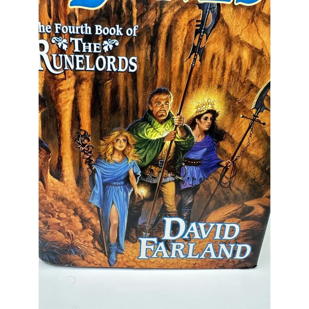 The Lair of Bones (Runelords Book 4) By David Farland (Hardcover, 2003), 1st Ed.